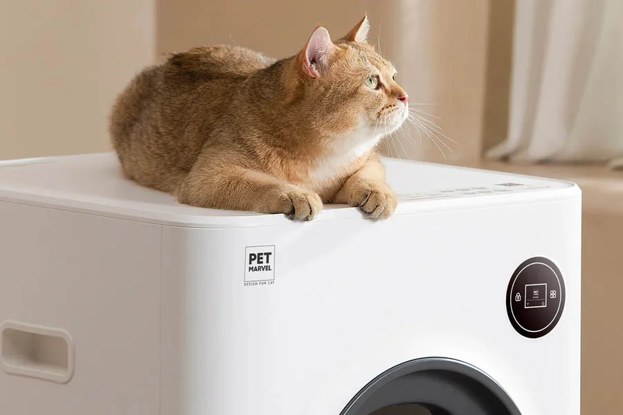 automatic self cleaning litter boxes