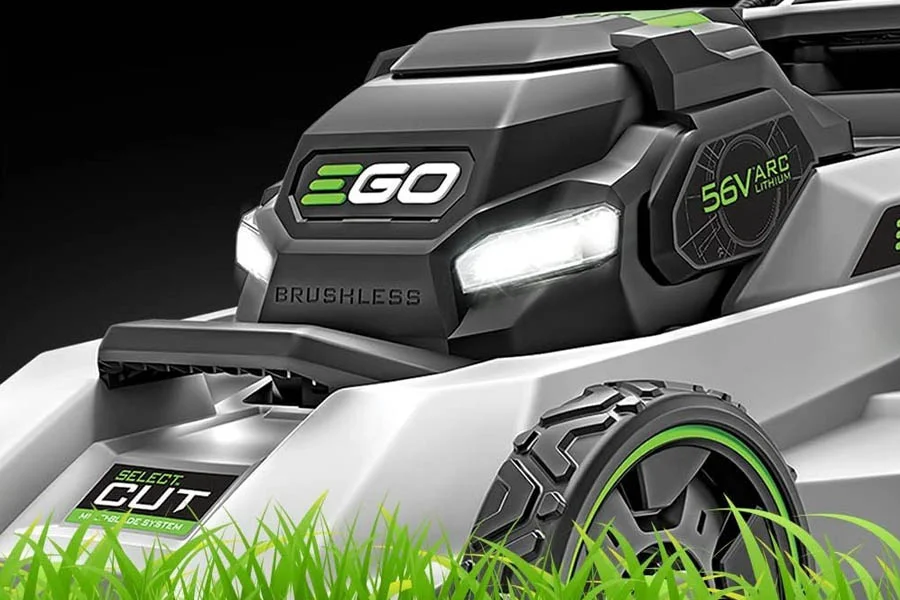 self powered lawn mowers