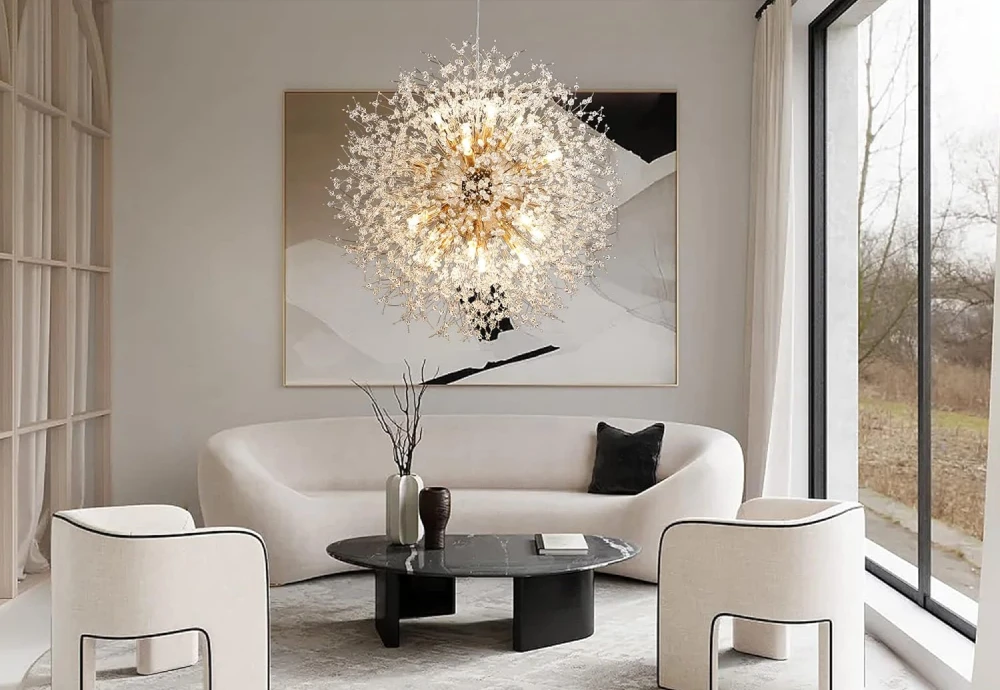 urban globe radial chandelier