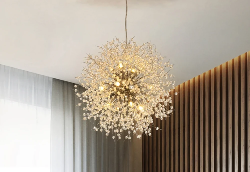 urban globe radial chandelier